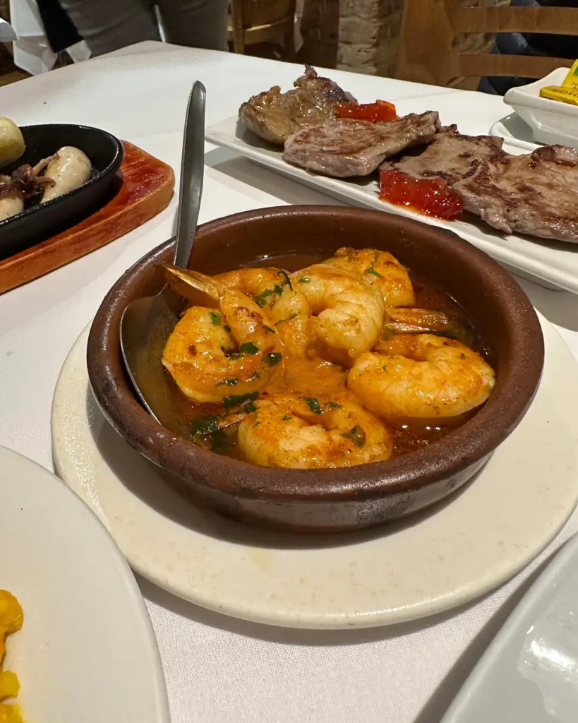 seafood at Los Hermanos