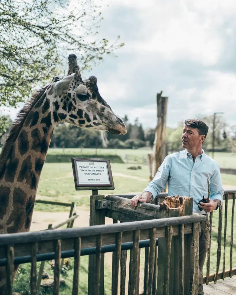visiting Cotswold Wildlife Park
