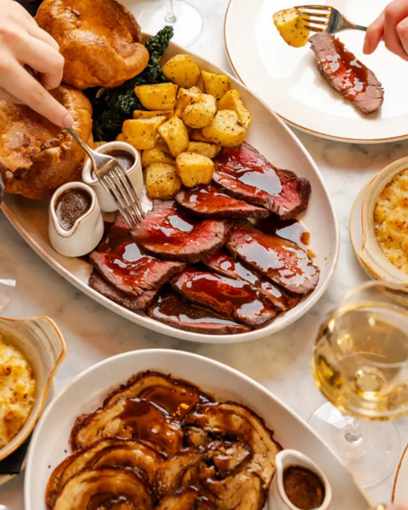 Sunday roast experience at Piccolino