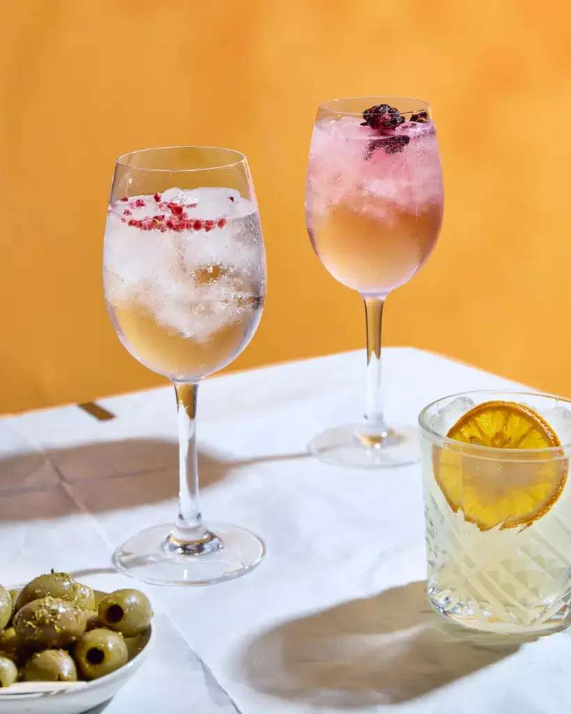 drinks at The Real Greek