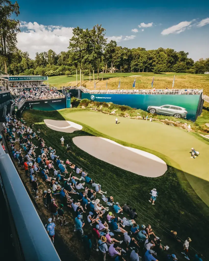 experiencing the BMW championship