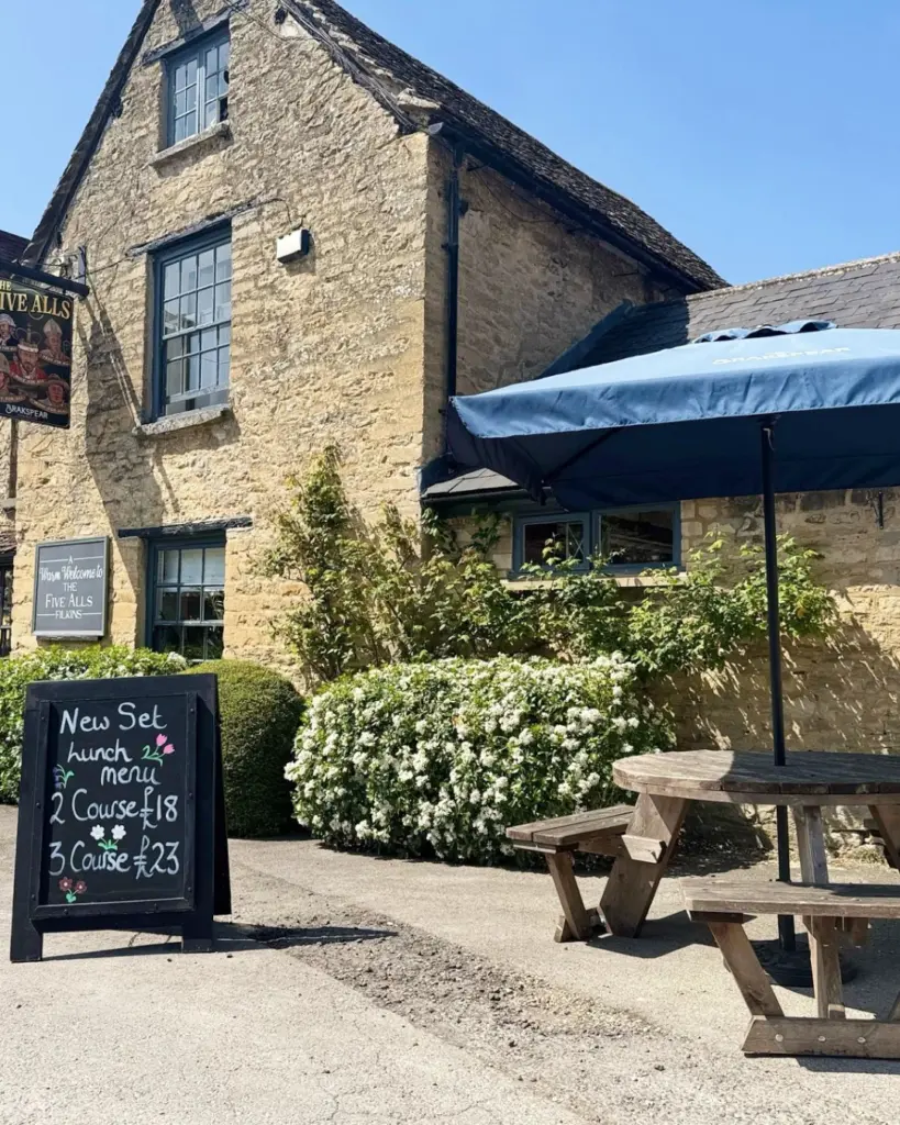 exploring the Cotswolds from The Five Alls