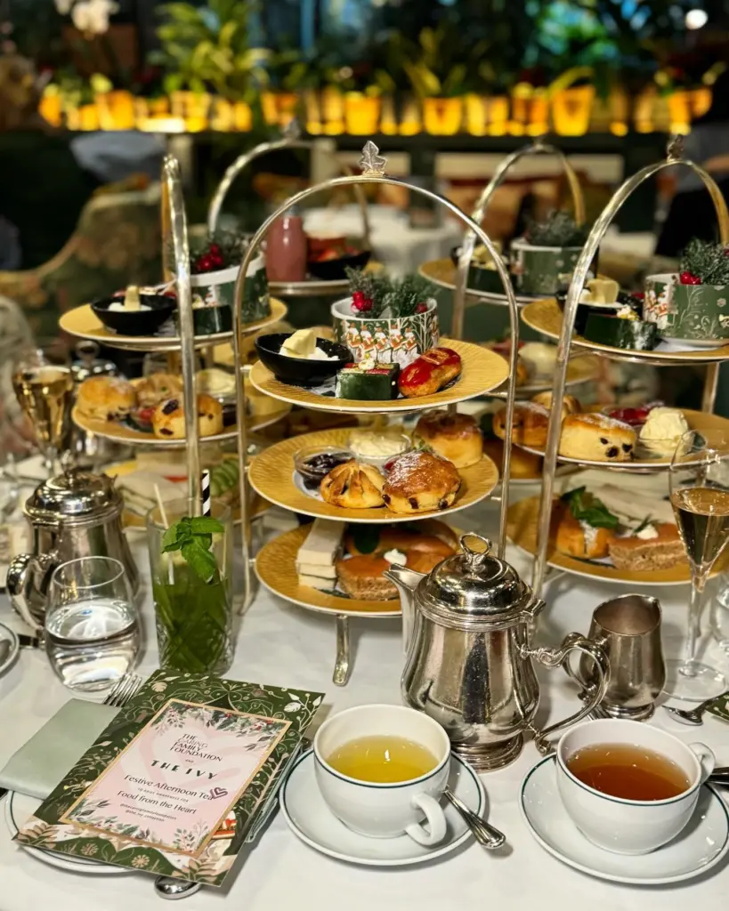 Afternoon tea at The Ivy