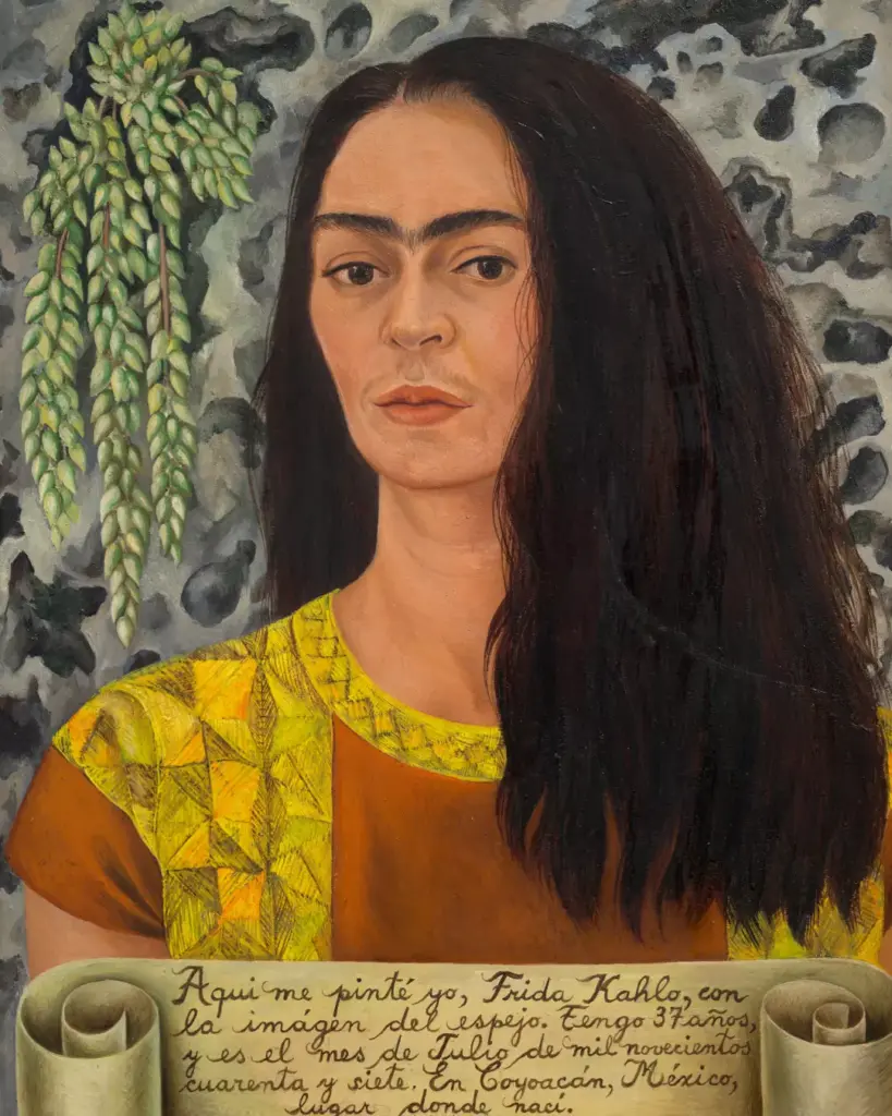 Self Portrait with Loose Hair
