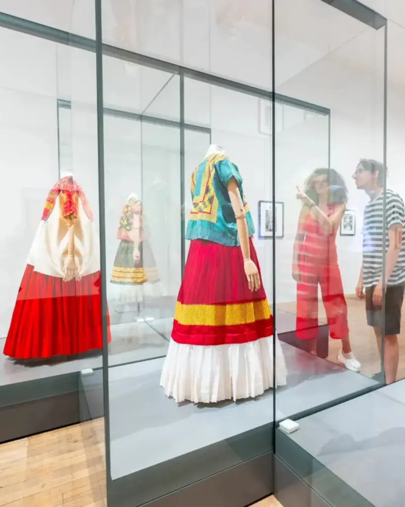 installation view of the Frida exhibition