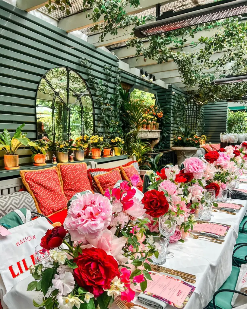 private dining in the glasshouse