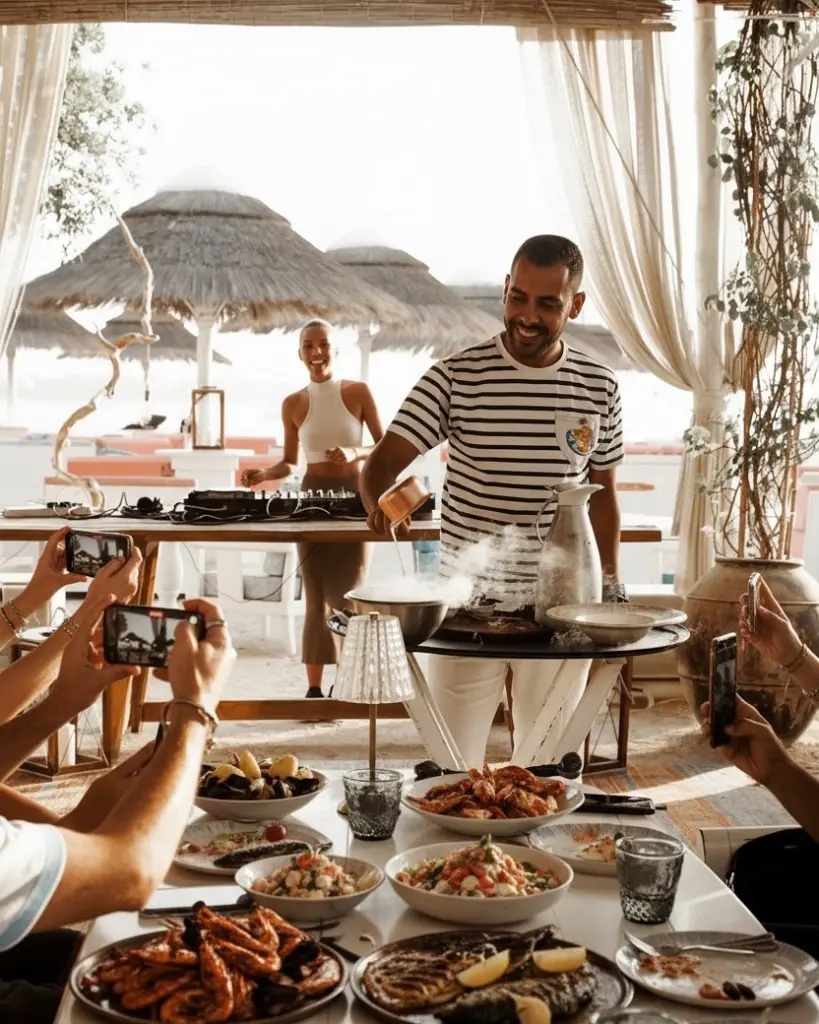 The Lucky Fish dining experience