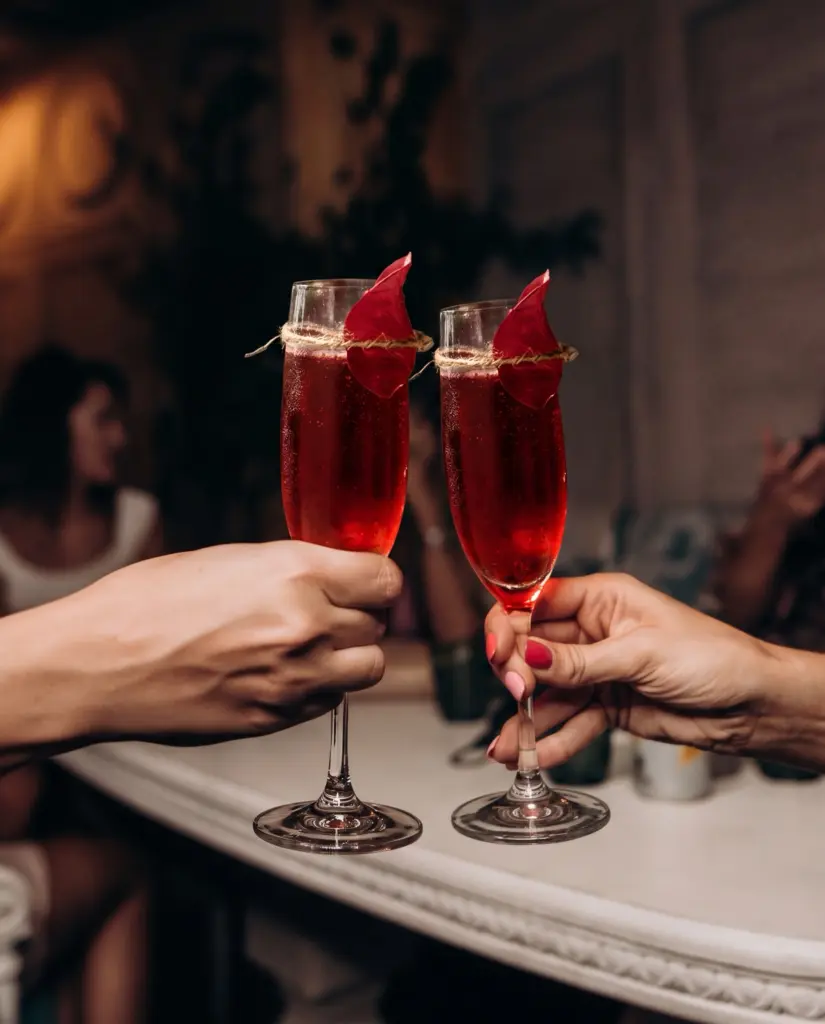 cocktails at Lucky Fish