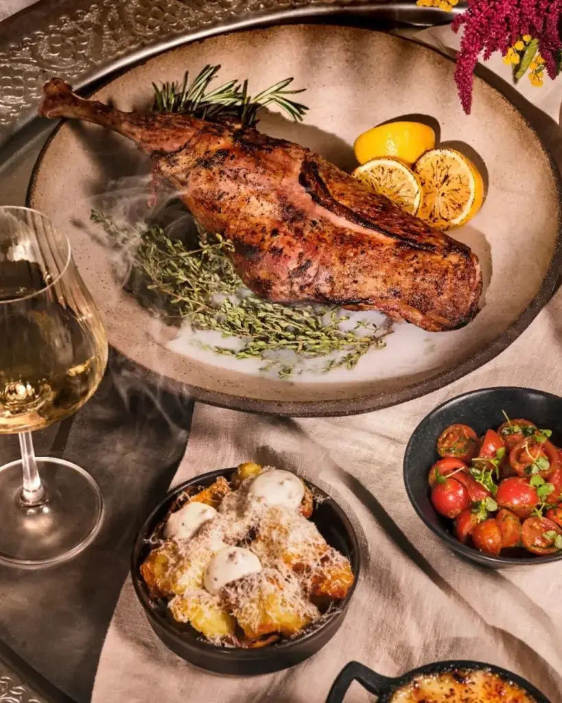 dining at Bacchanalia