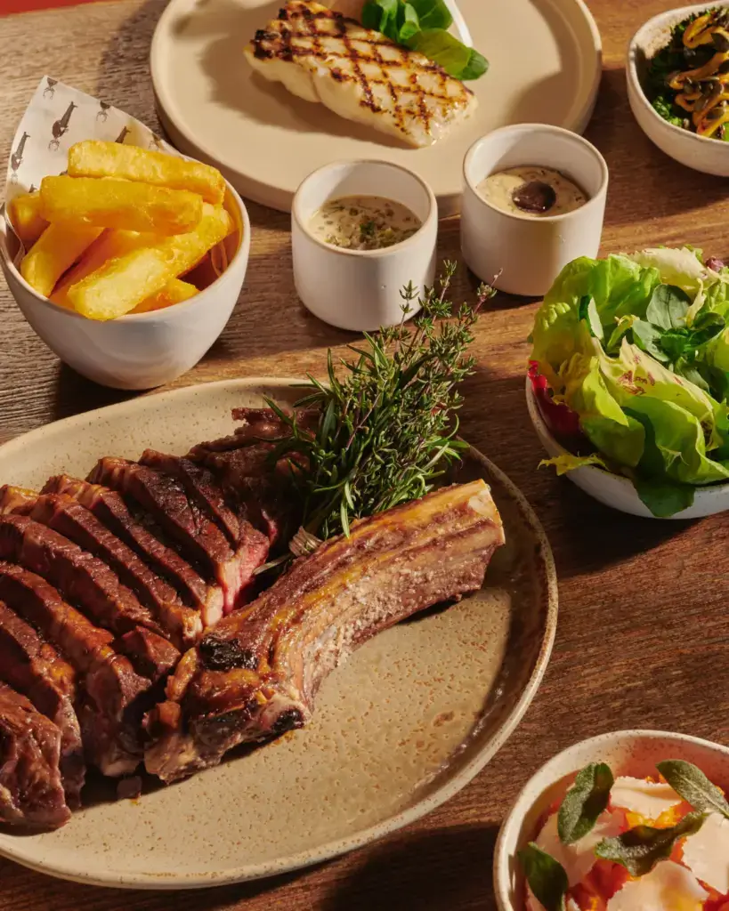 dining at the Barn at Coworth Park