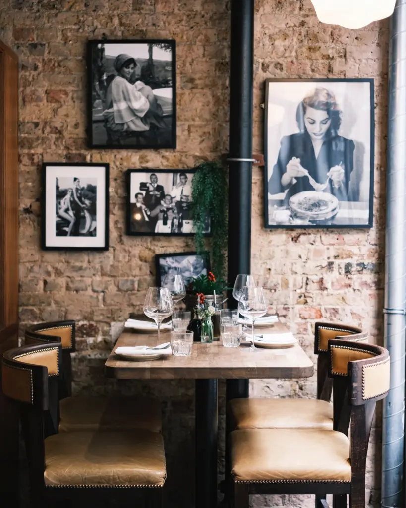 inside Enoteca da Luca St Paul's