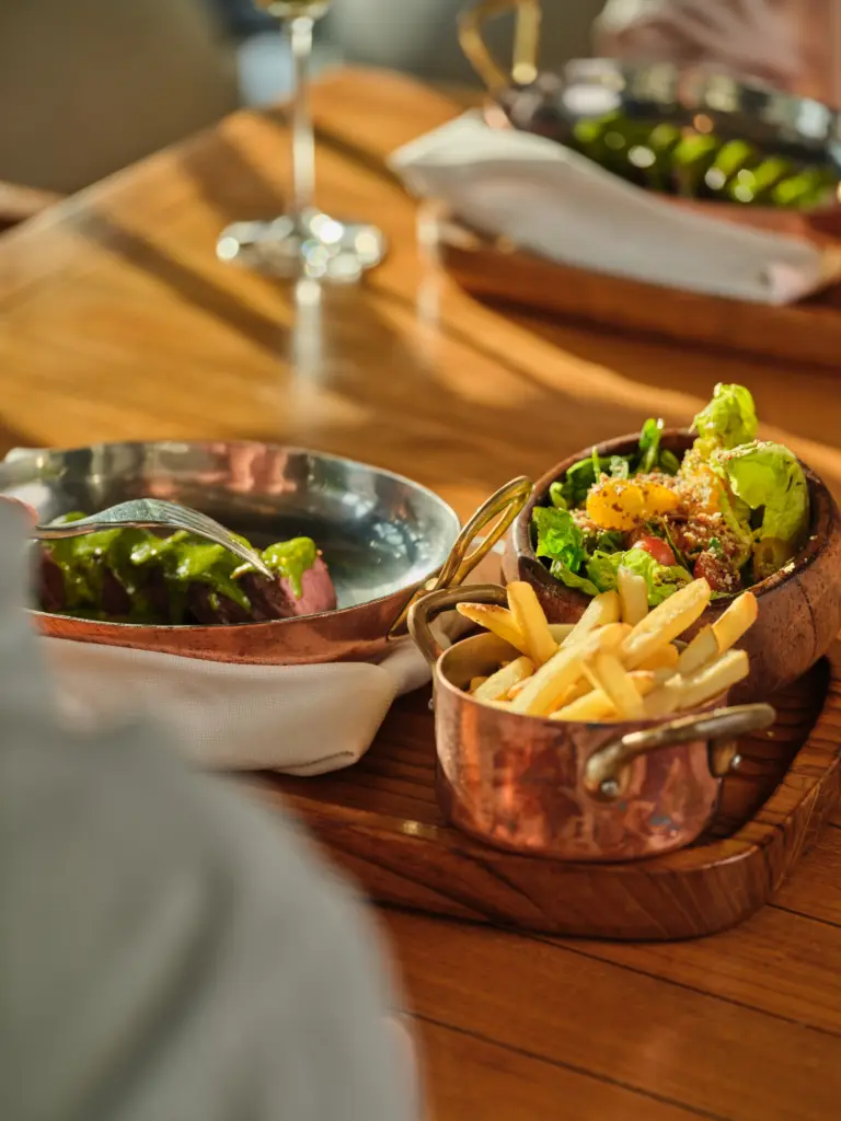 meal serving at The Bay